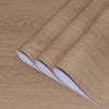 Wood Effect Wallpaper Self Adhesive Vinyl Matte Waterproof 31.5x157in TOTIO