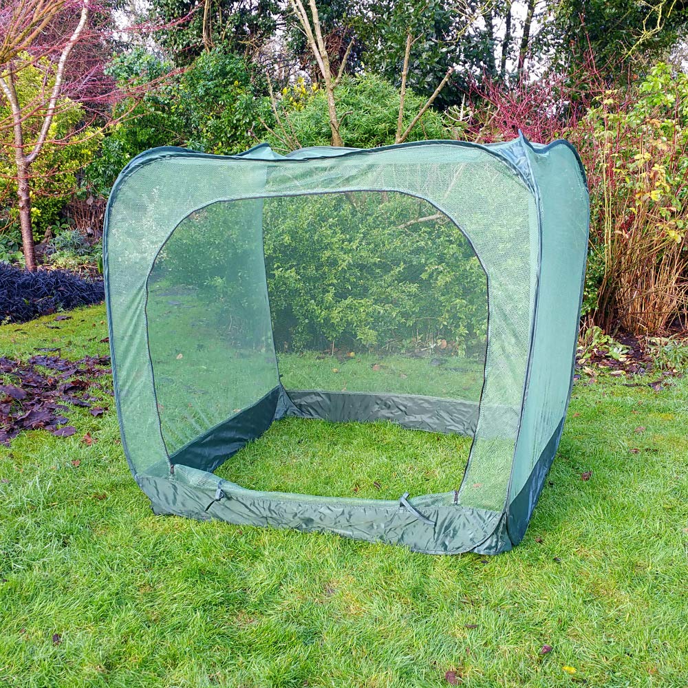 GardenSkill ? Network of Protection for seedlings, 1.35 m High, with Doors 1,25 m x 1,25 m x 1,35 m