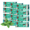 Caroboo ? Creamy Mint Choco Bar | Vegan Carob Choco - Chocolate Alternative | 12 x 35g Choco Bar