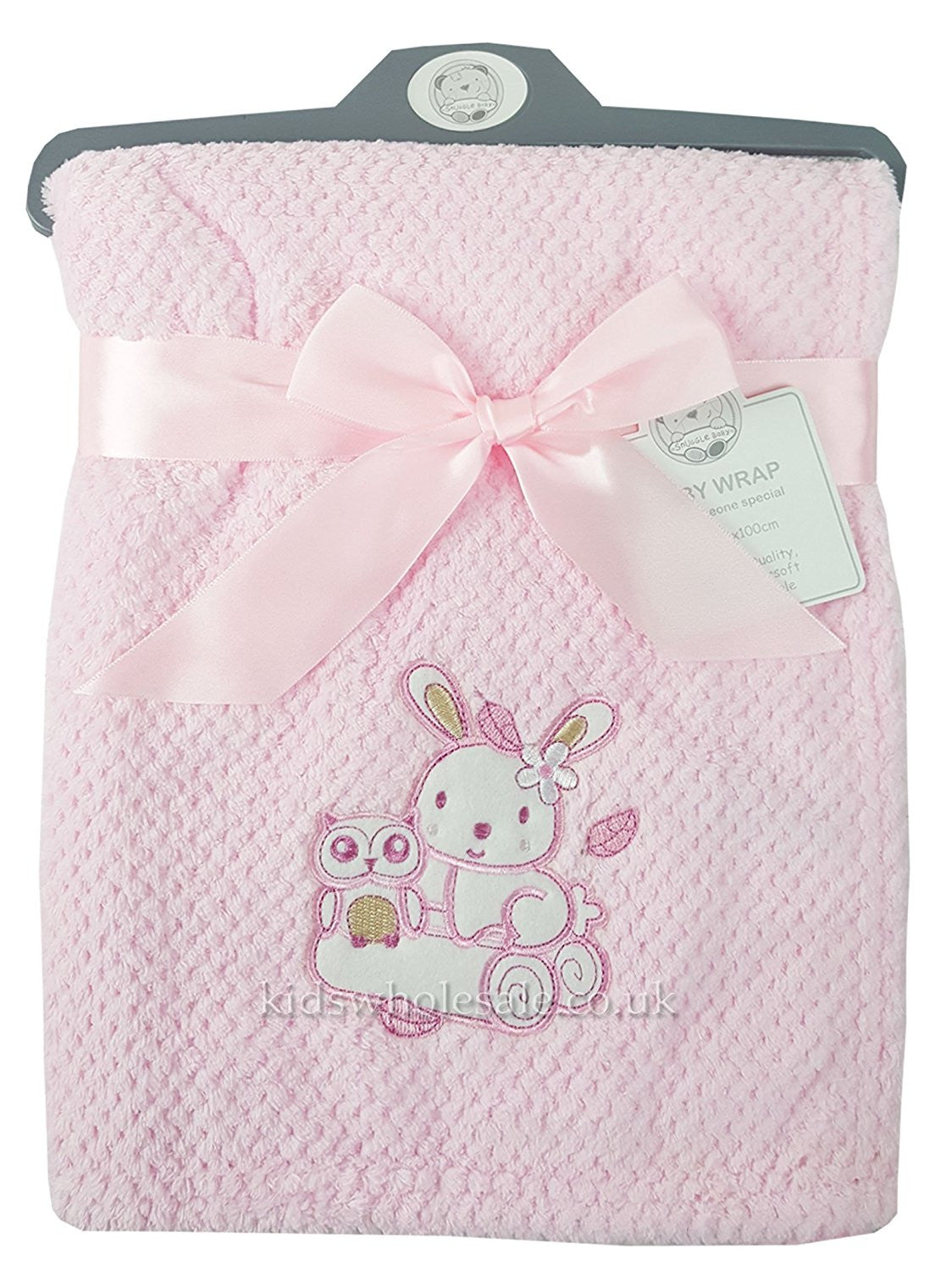 Baby Boys Girls Soft Touch Waffle Blanket Wrap In Multi Colours