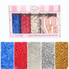 Confect Edible Christmas Sprinkles, Mix Red, White & Blue Sprinkles, Superhero Sprinkles, Sprinkles for Cake & Cupcake Decorations (J4-02)