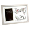 Tracey Russell Photo Frame & Glitter Print Mount - 25th Ann