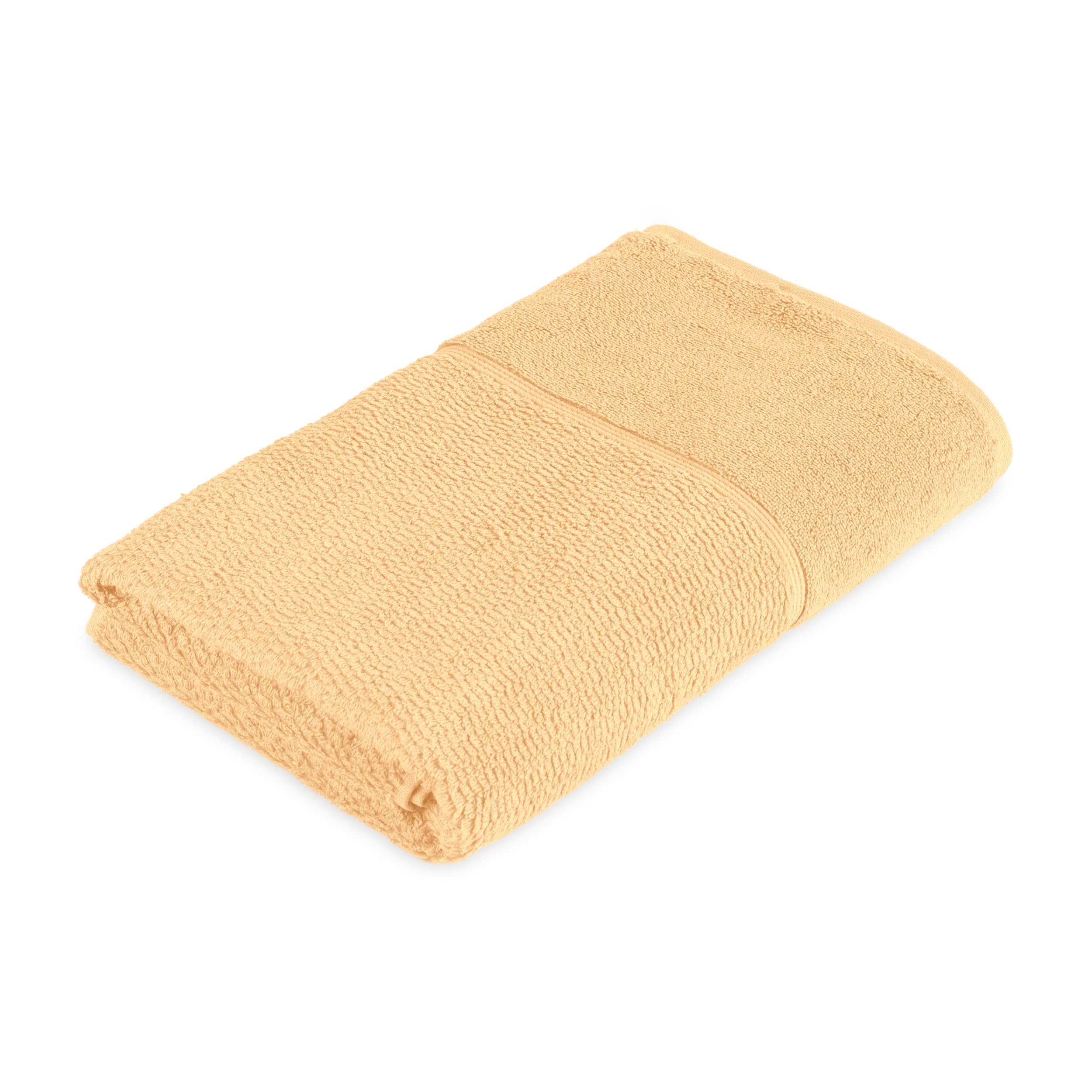 Frottana Pearl Shower Towel, cotton-blend, Maize, 67 x 140 cm