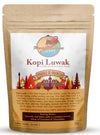 Monkey Business Coffee - Wild Kopi Luwak Coffee Whole Beans - Ethically Sourced - 50 Grams (Other Weights & Bean Types Available) - Produce of