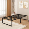 Yicensen Bed Frame 90x200 cm - 46 cm Height with Large Storage Under the Bed, Metal Bed Frame with Steel Slat Support, Easy Assembly, Noise Free, No
