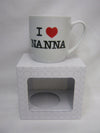 New Celebrations I Love Nanna Mug Red Heart 61761