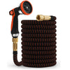 Flexiflow Expandable Garden Hose with 10 Function Spray Gun | Expandable Hose - 15m / 50 feet