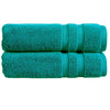 Christy Chroma Bathroom Towels | Set of 2 | Highly Absorbent Heavyweight 675GSM | Bold and Bright | Soft Velvety Smooth Shower Towels | 100% Cotton |