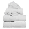 Superior 900 Gram 100% Premium Long-Staple Combed Cotton 6-Piece Towel Set, White