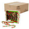 Bonds of London Candy Canes, Festive & Classic Peppermint Flavour, Ideal Stocking Fillers & Christmas Treats, 12 Canes Per 144 g Box (Bulk Pack Of 24
