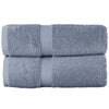 Sue Rossi 100% Egyptian Combed Cotton Hand Towels, Pack Of 2, Very Soft & Absorbent, Quick Dry 600gsm Thick Bathroom Or Kitchen Towel Set. (Pacific