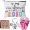 ViEinkaufen 16th Birthday Gifts for Girls,Sweet 16th Birthday Gifts for Her Makeup Bag Bracelet Keyring and Socks for 16 Year Old Girls,Sweet Presents