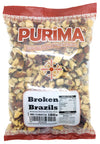 Broken Brazil Nuts 1kg - 100% Raw Broken Brazils 1 kg Large Bag Fresh Natural Brasil Pieces Premium Quality Edible Brazilian Brasilian Nut Snack Bulk