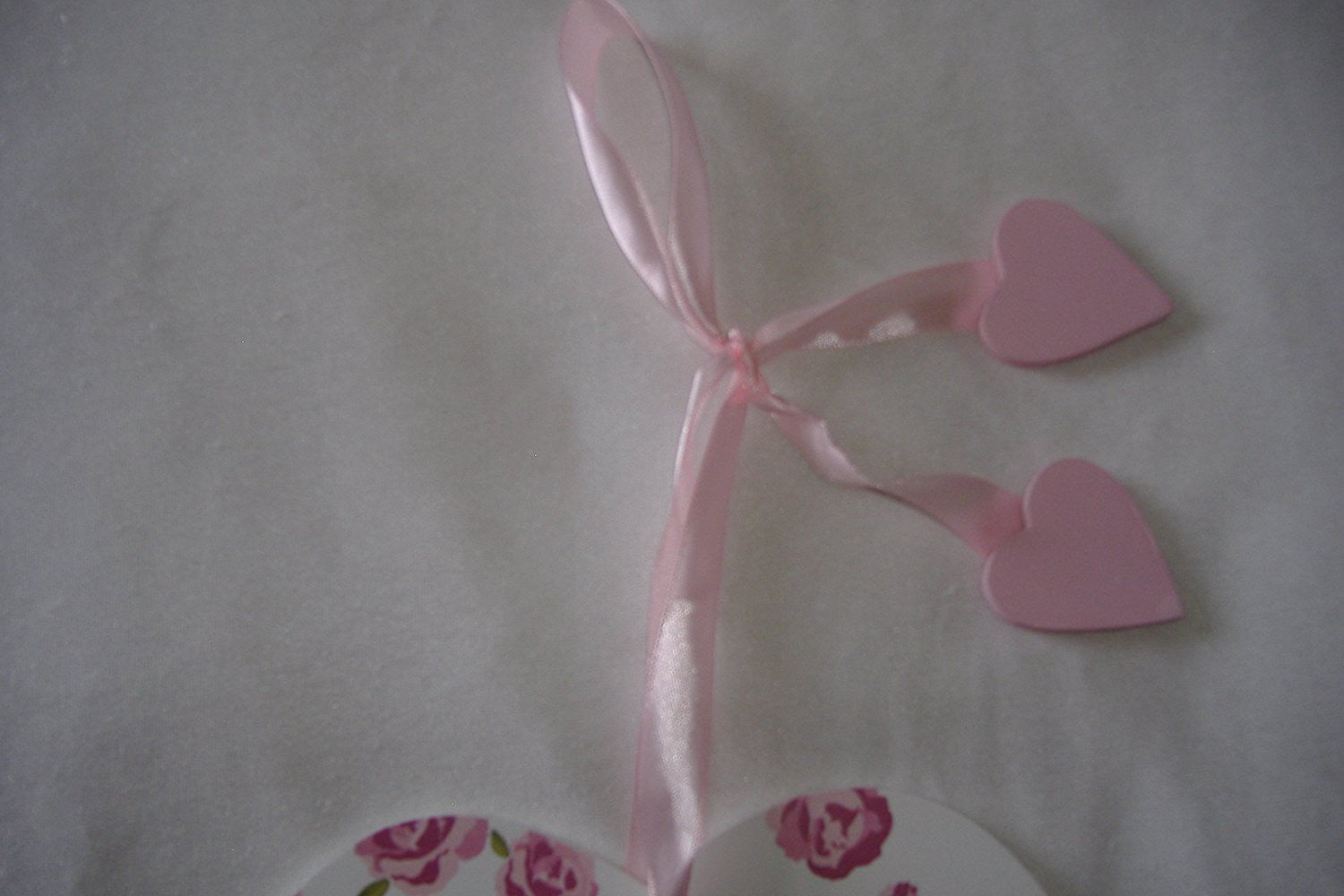 Rose bud heart with Home Sweet Home saying