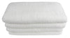 Everplush Towel, Cotton Polyester Blend, White, (Pack of 2) Bath Sheet (35 x 66 in)