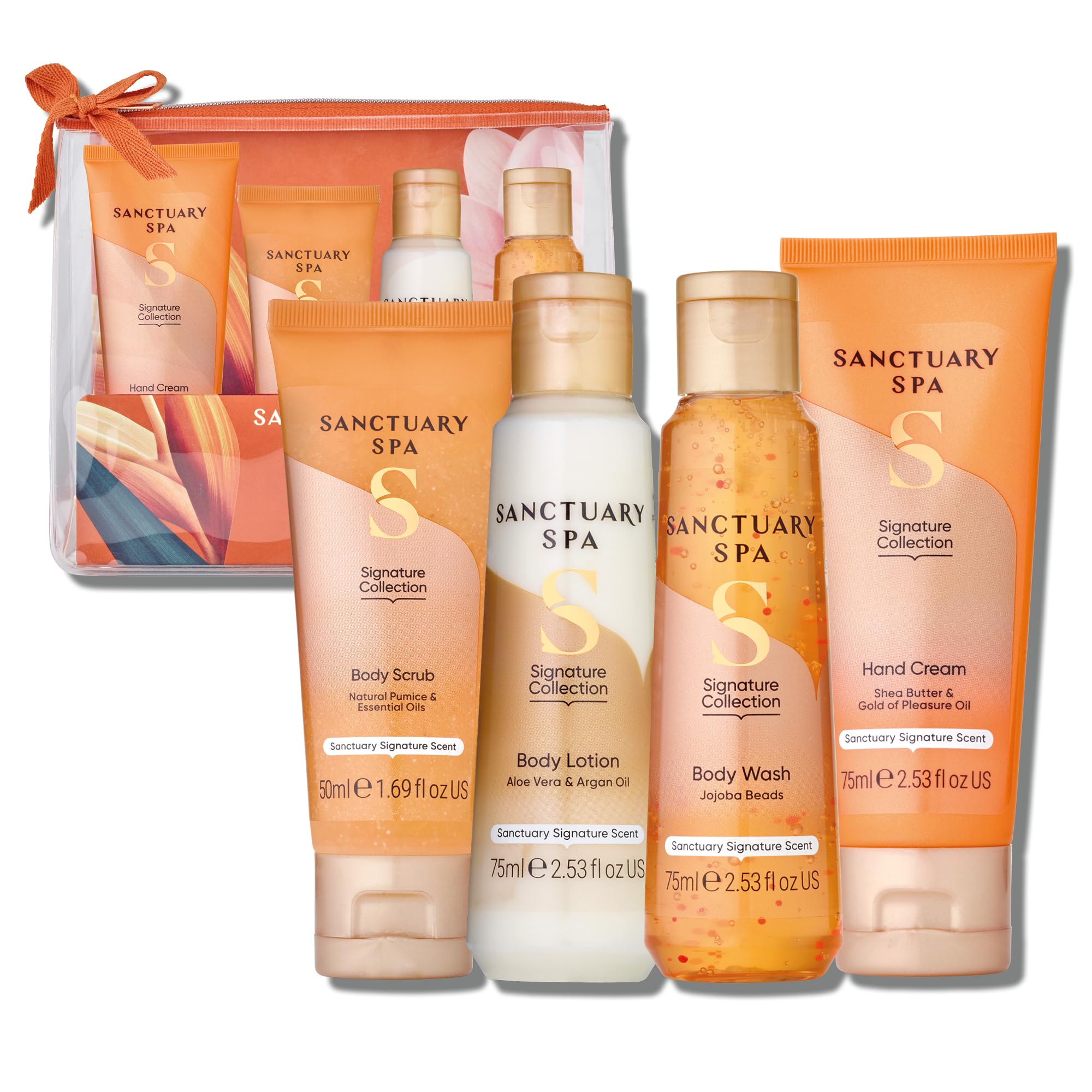 Sanctuary Spa Petite Retreat Gift Set, Vegan, Gift For Women, Birthday Gift, Womens Gift Sets, Body and Bath Set