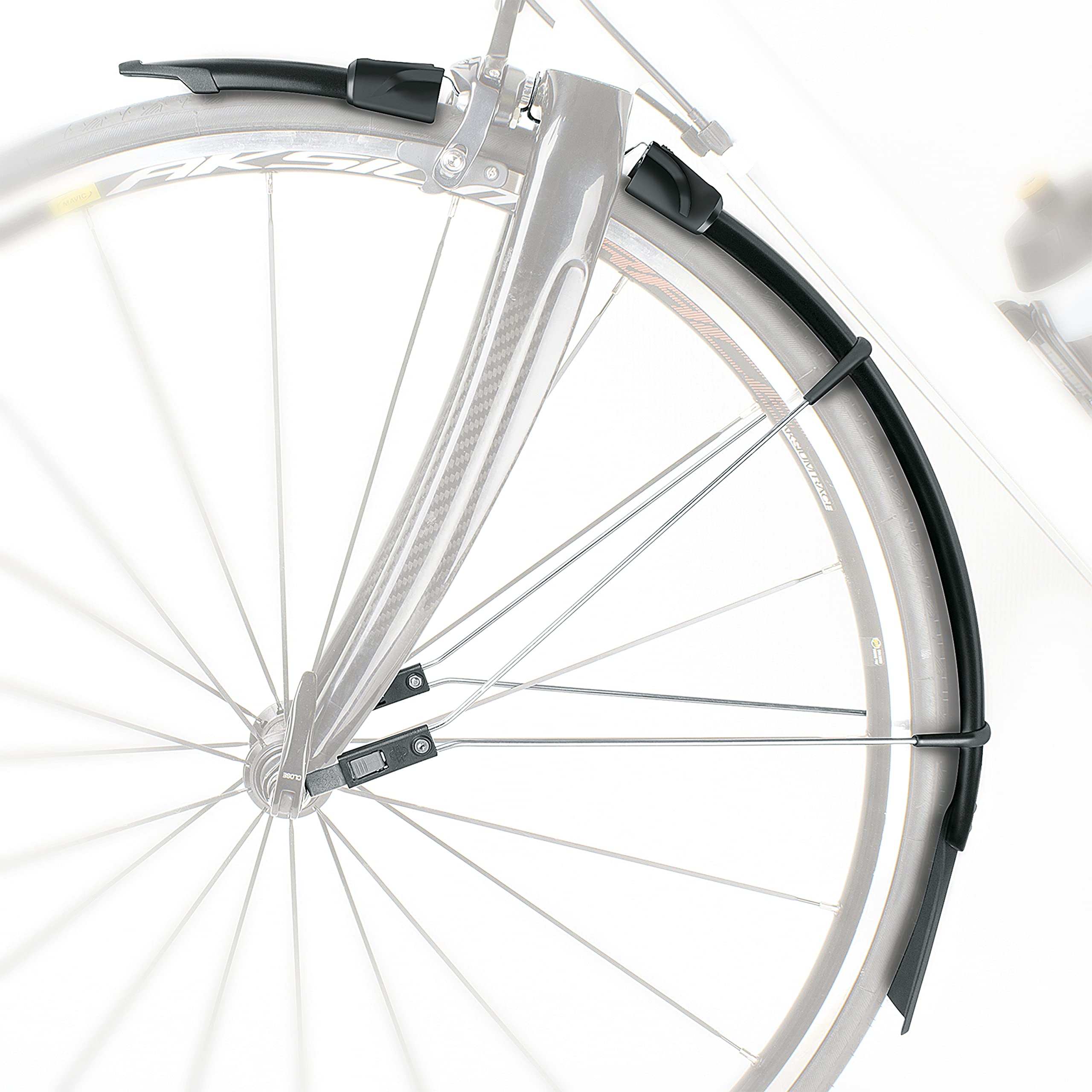 SKS Raceblade Long Mudguard Set: Black