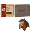 150 g Handmade Cocoa Butter Soap with Real Cocoa Butter - No Plastic - Natural Care for Skin & Body, Hand Soap, Face Soap and Body Soap - Men and