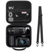 Supmay Hard Travel Case for Canon EOS 2000D / 4000D DSLR Camera/EOS R50 / R6 Mark II/ R100 / R50V / R8 / R7 / R10 Mirrorless Camera, Lens, Tripod with
