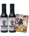 Liquid Smoke for Cooking (148 ml x 2) - Stubbs Hickory Liquid Smoke for Cooking Vegan with Recipe Leaflet | Liquid Smoke Seasoning and for Flavouring