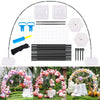 Ballon Arch Stand Reusable Balloon Arch Kit Adjustable Balloon Sticks and Holders for Wedding Graduation and Birthday Party Christmas Decorations Free