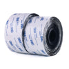 Hook and Loop Self Adhesive Tape 50MM x 6M 9448A Sticky Back Interlocking Nylon Fabric Fastener Heavy Duty Adhesion Strip Tape Black