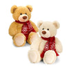 keel toys rufus bear with scarf 25cm one supplied from availibility