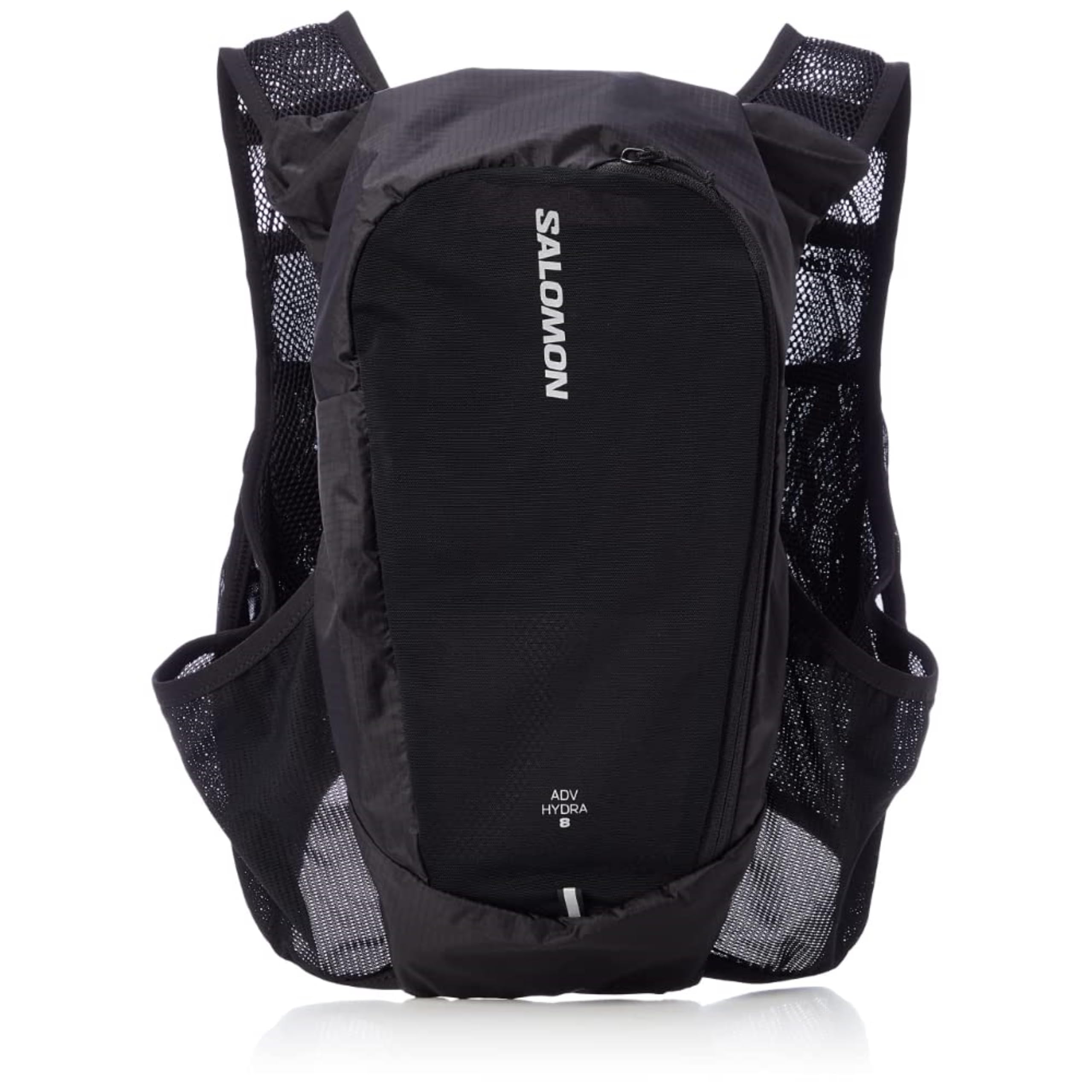 Salomon Adv Hydra Vest 8 Unisex Hydration Vest Trail running Hiking, Comfort and Stability, Quick Access to Hydration, and Simplicity, Black, XS