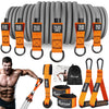 HPYGN Heavy Resistance Bands 300lbs, Weight for Exercise with Handles, Door Anchor, Carry Bag, Workout Men, Physical Therapy, Muscle Training,
