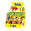 PEZ Halloween Themed Sweet Dispenser, Strawberry & Lemon Flavoured, Multipack of 12 (2 x Refill Pack Per Dispenser)