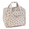 Hobby Gift Exclusive Sewing Machine Bag PVC Padded Carrying Bag Extra Accessories Storage 20 x 44 x 38cm, Bee