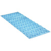 TATAY Bath Mat, Non-slip, PVC with Suction Cups, Resistant to Mold and Microbes, Anti-Bacterial, Pisces Design, Blue. Measures 97 x 36 cm