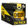 Serious Pig Snacking Cheese Rosemary Flavour - Pure Cheese Crisps High Protein Low Carb (24 x 24g)