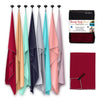 Snug Rug Microfibre Beach Towel Large 80 x 160cm ? Super Absorbent Quick Drying Lightweight Sand Proof Beach Towels Jester Red