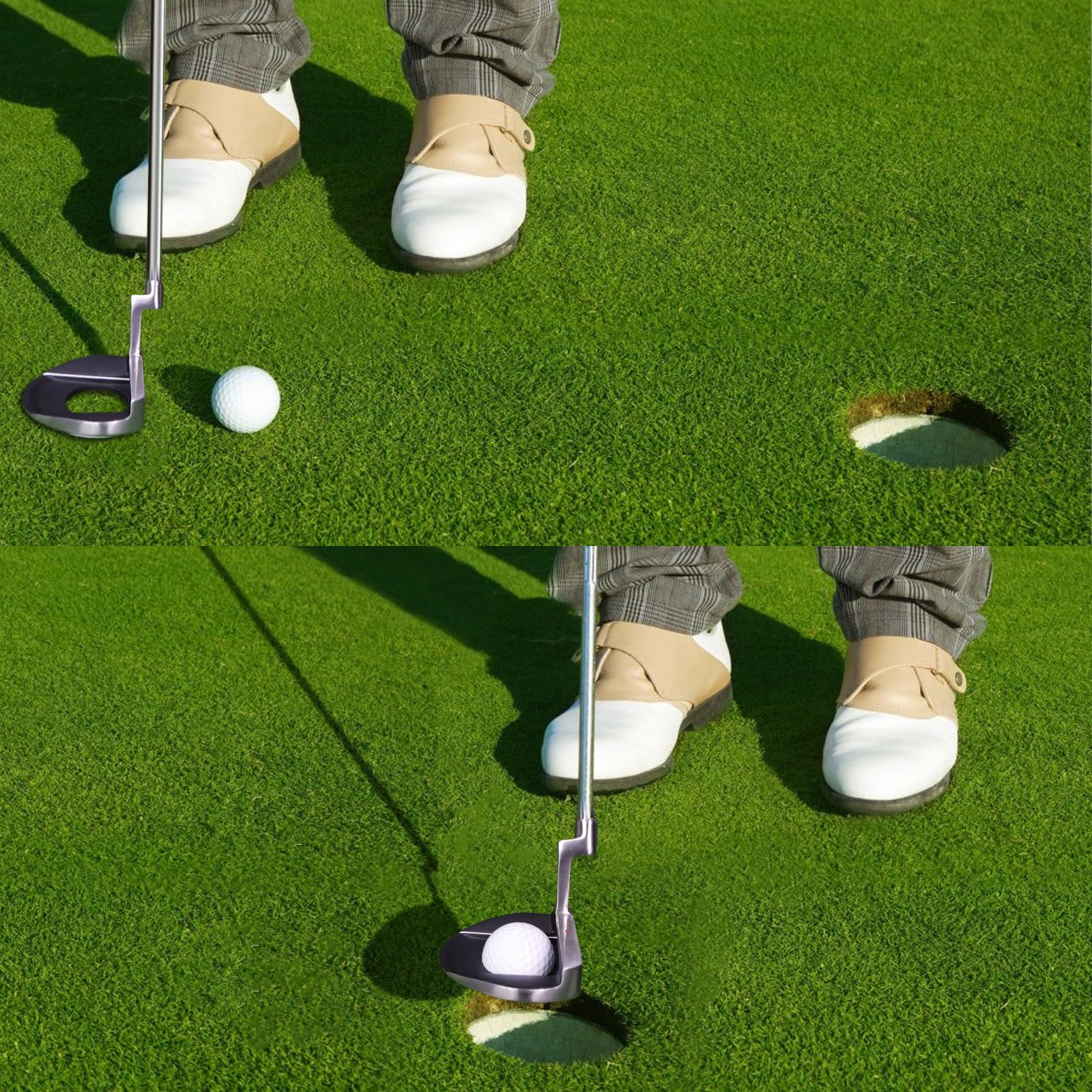 KOFULL Oversized Golf Putter For Men Women with Picking Balls Function Right Handed Golf Mallet Putter Golf Blade Putter Insert Putter Golf Club?