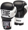 LEONE 1947, Shock Boxing Gloves, Unisex Adult, Black, 12 OZ, GN047