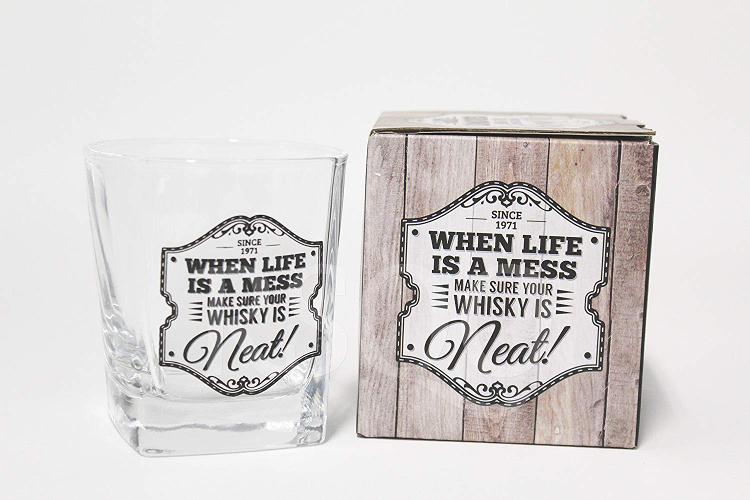 Gents quarts New Men's Whiskey Spirits Glass – 3 Designs