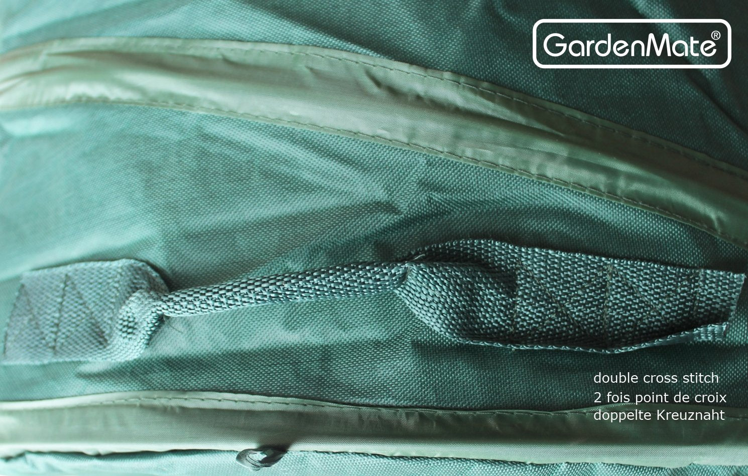 GardenMate pack of 2 x 160L pop-up garden waste bags made of 600D Oxford Polyester (H68 cm, D55 cm)