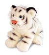WHITE LAYING TIGER 33CM- Keel Toys- Plush cuddly soft toy