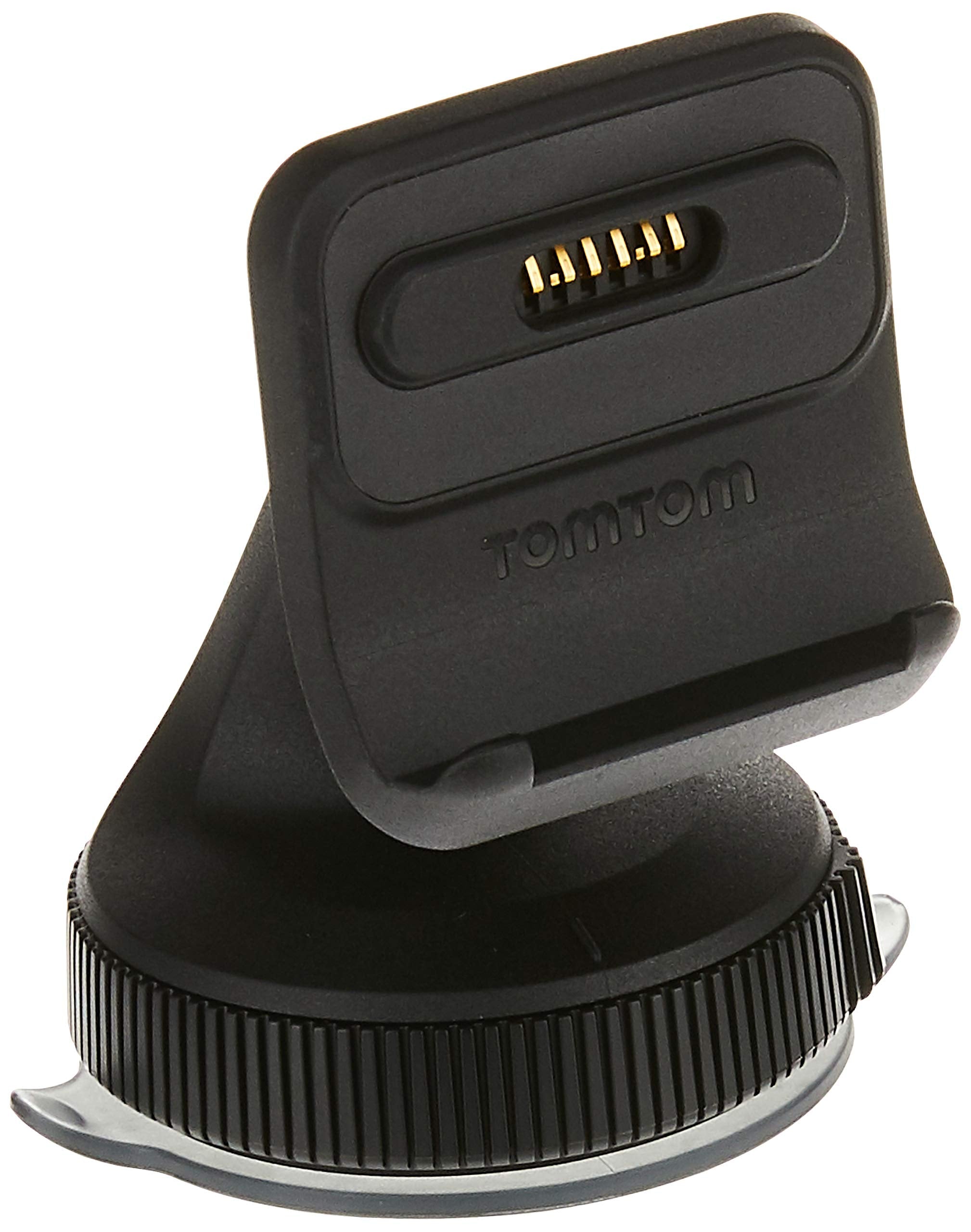 TomTom Sat Nav Windscreen Mount Click-and-Drive plus Car Charger and USB Cable for selected 5'- and 6' inch devices (check compatibility list below)