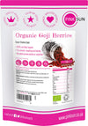 PINK SUN Organic Goji Berries 1kg (or 2kg 3kg) Raw Natural Sun Dried Gluten Free Preservative Free No Added Sugar or Sulphites from Tibetan Plateau