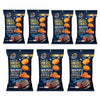 Younger Farm Wagyu Steak Mini Rice Crackers. Pack of 7 - Made from 100% Thai Sticky Rice, Gluten Free, Halal Certified