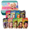 7th Heaven Perfect Peel Off Face Mask Gift Set in Tin (Contains 9 Peel Off Face Masks) Pamper Gifts for Women & Girls - Genuine 7th Heaven Skincare