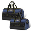 Tool Bag 2-Pack Set | AIRAJ 16" & 18" Small Tool Bag | Wide Mouth Tool Bags for Men and Women | Small Tool Tote | Tool Organizer for Home