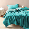 YISURE Leakproof Squirt Love Blanket for Couples, Waterproof Splash Blanket for Bed Intimacy Double, Size 80''x60'' (Green)