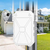 N300 Outdoor WiFi Extender, 300Mbps 2.4GHz Outdoor WiFi Wireless Access Point with 6 Antennas, Passive PoE, IP67 Weatherproof, Ethernet Port, for
