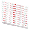 HAUTMEC 300mm Hacksaw Blades 32 TPI ? 10 Pack 12" Bi-Metal Replacement Blades with High-Speed Steel Teeth and Spring Steel Body, Professional Grade,