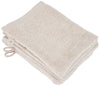 De Witte Lietaer Contessa Luxe Set of 6 Cotton Washcloths, Sand Beige 16 x 22 cm