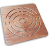 Castelmerlino 240 Shower Board in Okum? Marine Plywood cm 60 x 60 for Plates cm 80 x 80