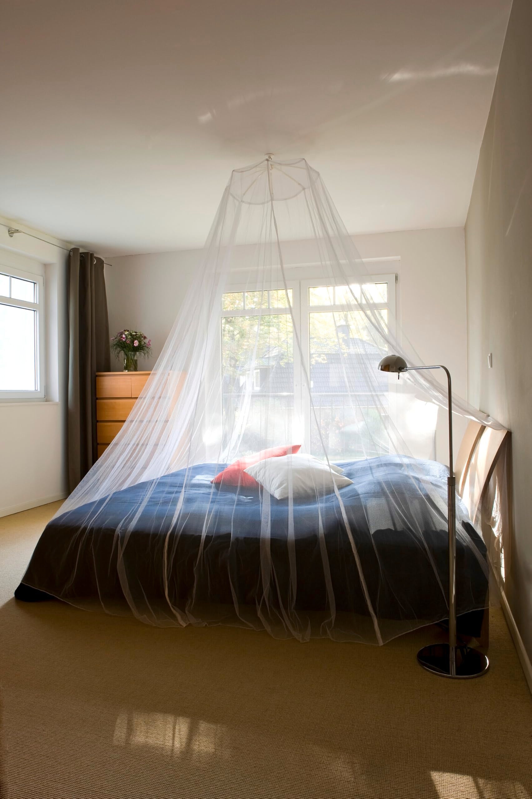 tesa 55836 Mosquito, Fly And Insect Over Bed Travel Net